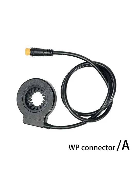 Нет бренда Датчик скорости электровелосипеда, черный, WP connector A, C, черный