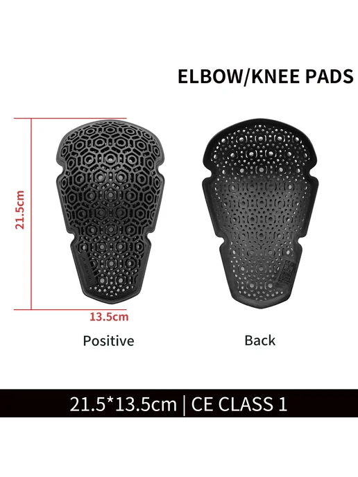WOSAWE Защитная мотоциклетная куртка Shoulder Pads1, черный