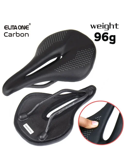 Нет бренда Седло ELITA ONE Super Light Carbon 240x143 155 мм для горны, 240x143, фото 2