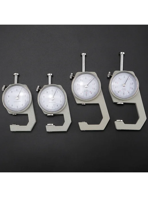 QJH Цифровой измеритель толщины кожи RX186 Flat Head 0-20mm, вариант, фото 4
