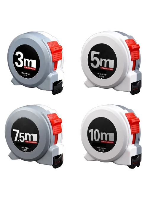 zinan Стальная рулетка 10м 5M 19mm, 10 м, фото 2