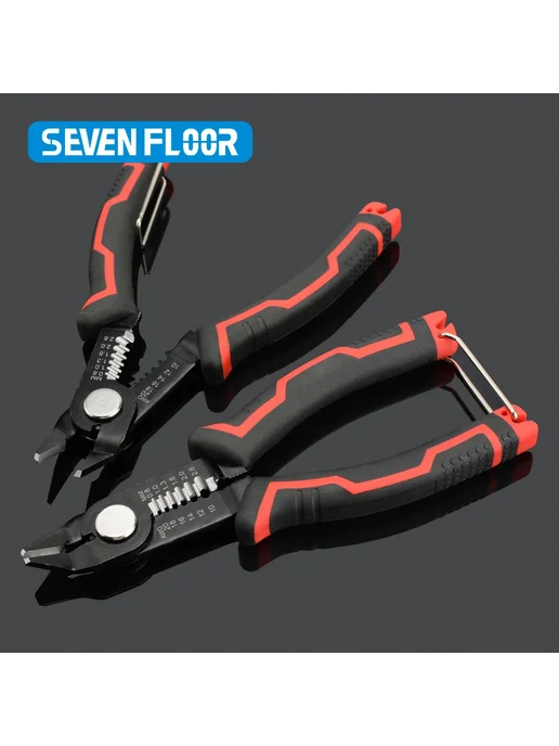 seven floor Автоматические клещи для зачистки проводов 2pcs, 2 шт, фото 7