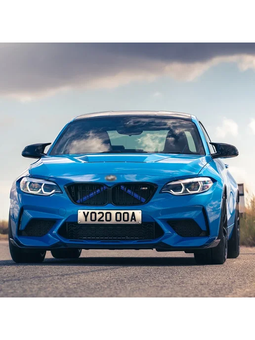 Нет бренда 2 Шт. Накладки На Решетку Радиатора Для BMW Серий F20 F21 F2, 2 шт, фото 3