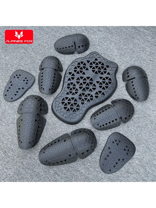 Нет бренда Наколенники мото CE 2 Level, черные, 2 шт, 2 шт, фото 4