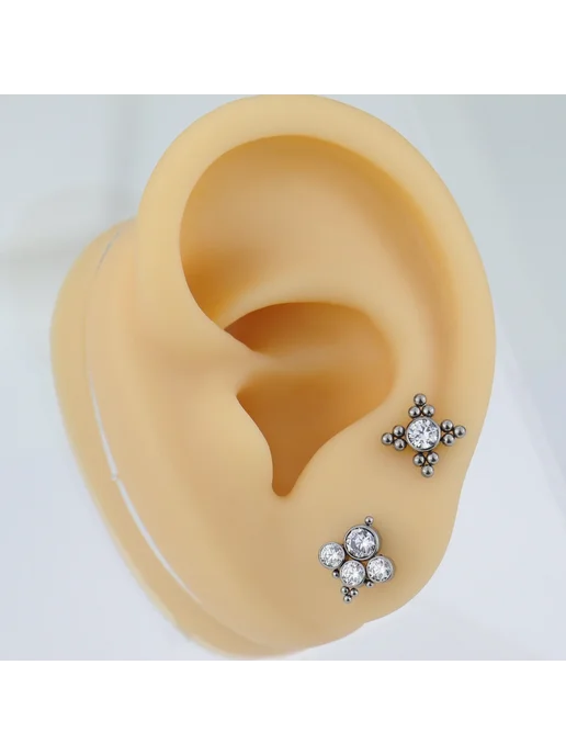 Нет бренда Титановый пирсинг F136 16G 1.0x8mm C 1pcs, 16 г, 1 шт, фото 5