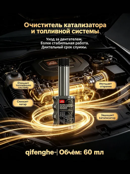 очиститель катализатора присадка в топливную систему, 60 л