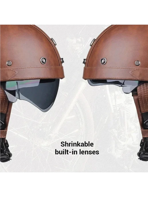 HEROBIKER Универсальный Мотошлем Открытого Типа Для Мотокросса С Двойн, вариант, фото 5