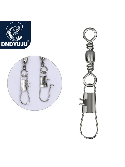 DNDYUJU Рыболовные крючки из углеродистой стали 100PCS, Size, 100 шт