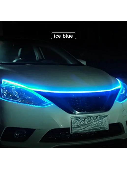 NOXLH Светодиодная подсветка капота Ice Blue 150cm, синий
