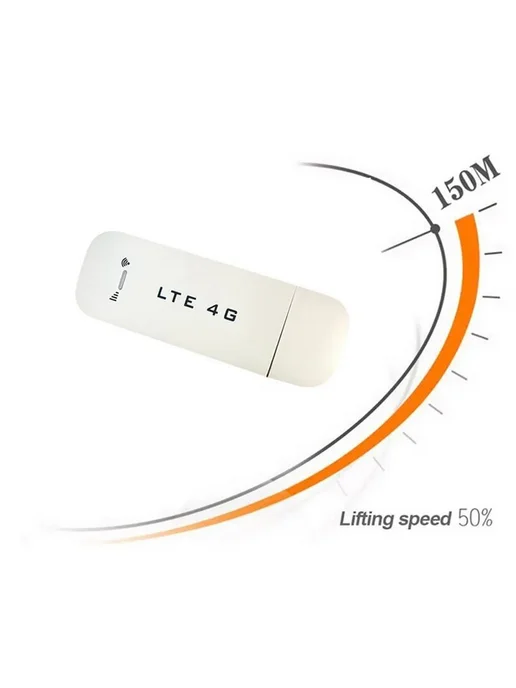 Wi-Fi модем-адаптер 4G LTE с SIM-слотом, белый, 4 г, фото 5