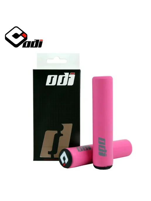 ODI Алюминиевые ручки для руля велосипеда Черный, Black, розовый