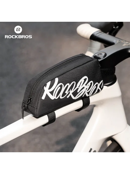 Rockbros Сумка-труба на велосипед, Бордовый, G009-3, красный, фото 6