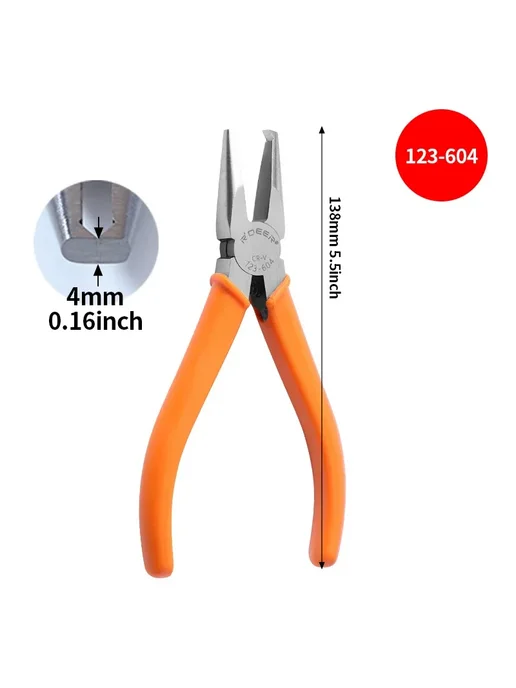 Нет бренда Плоскогубцы CR-V для резки пластика 10мм 4MM Flush Cutter, вариант