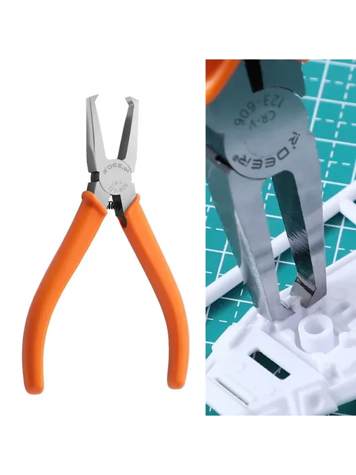 Нет бренда Плоскогубцы CR-V для резки пластика 10мм 4MM Flush Cutter, вариант, фото 2