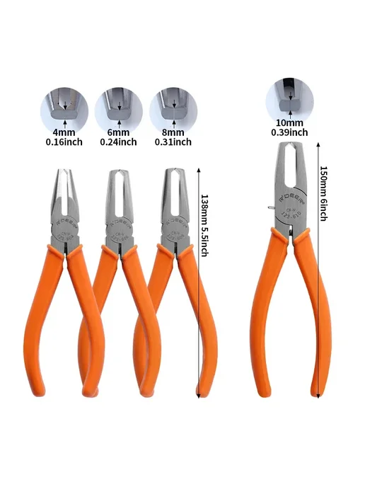 Нет бренда Плоскогубцы CR-V для резки пластика 10мм 4MM Flush Cutter, вариант, фото 3