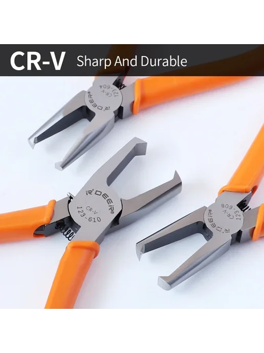 Нет бренда Плоскогубцы CR-V для резки пластика 10мм 4MM Flush Cutter, вариант, фото 5