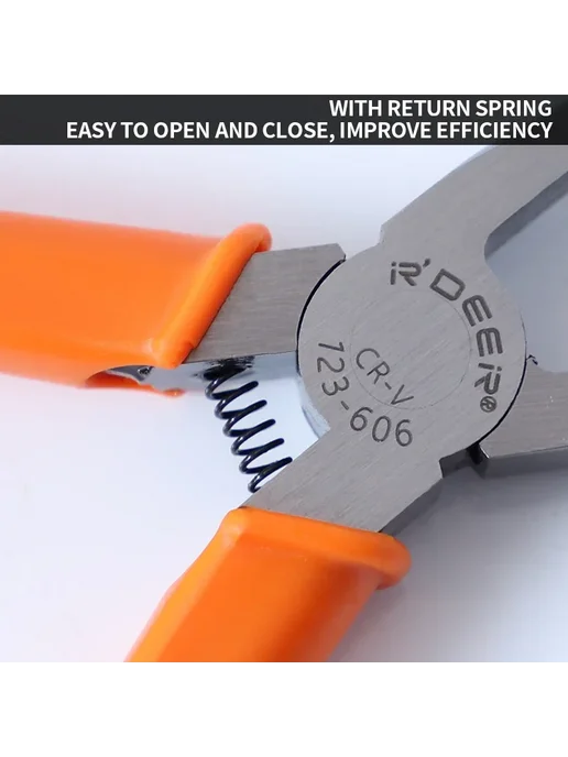 Нет бренда Плоскогубцы CR-V для резки пластика 10мм 4MM Flush Cutter, вариант, фото 6