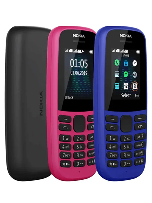 nokia Телефон кнопочный для пожилых детей и армии, черный, фото 2