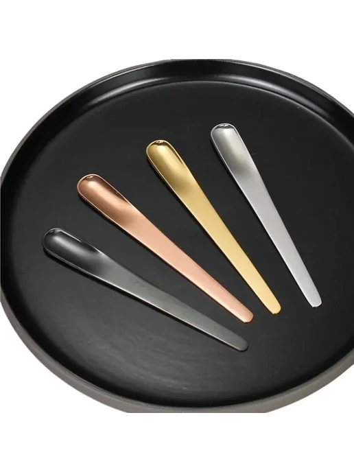 Нет бренда Ложка Коричневая Style C-5pcs, 5 шт, фото 2