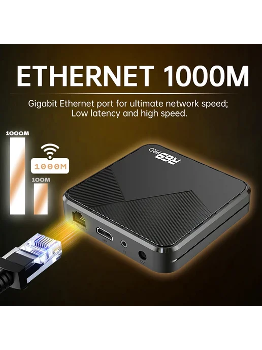 MORTAL R69 PRO Android TV Box, 2GB 16GB, AU Plug, 4 ГБ, 64 ГБ, фото 4