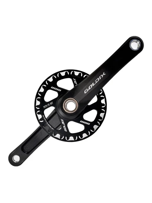 GOLDIX Детский велошатун MTB из алюминия 28-38T 140mm, Crank, 140mm, фото 7