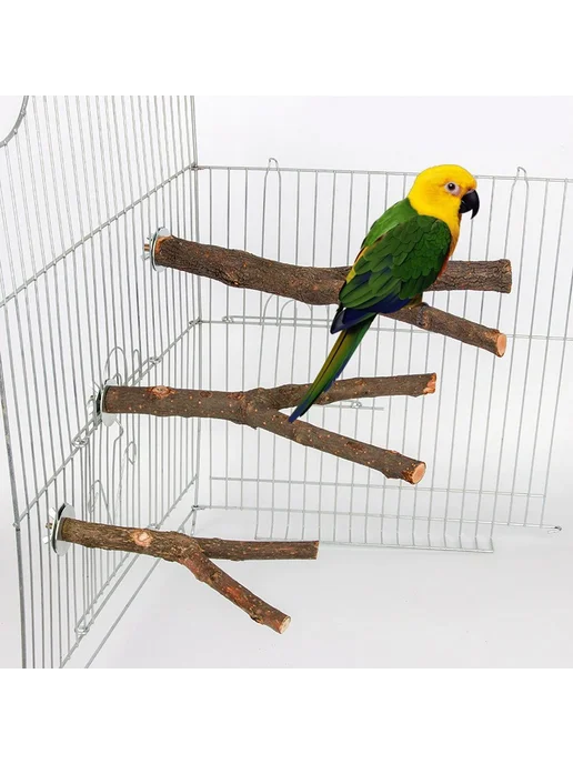 Нет бренда Деревянные жердочки для птиц 20cm, 20cm, фото 2