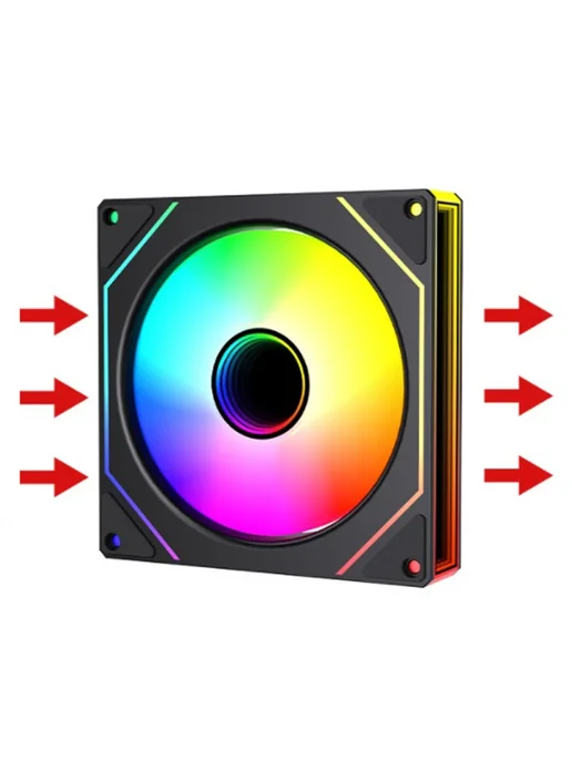 Нет бренда Корпусной вентилятор Prism 7 Pro ARGB, Цвет A, Цвет A