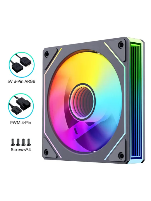 Нет бренда Корпусной вентилятор Prism 7 Pro ARGB, Цвет A, A1, фото 5