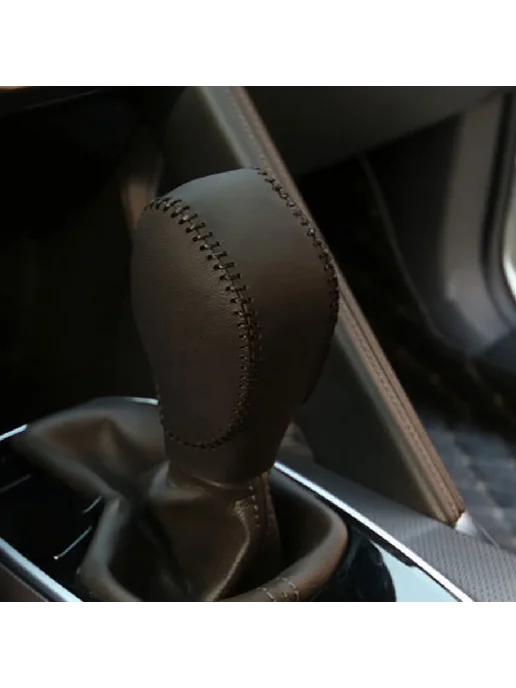 Нет бренда Кожаный Чехол На Ручку Переключения Передач Для Renault Kole, вариант