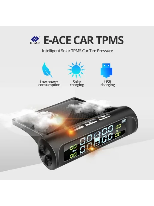 E-ACE Solar Energy TPMS Система Контроля Давления В Шинах Ав, вариант, фото 3