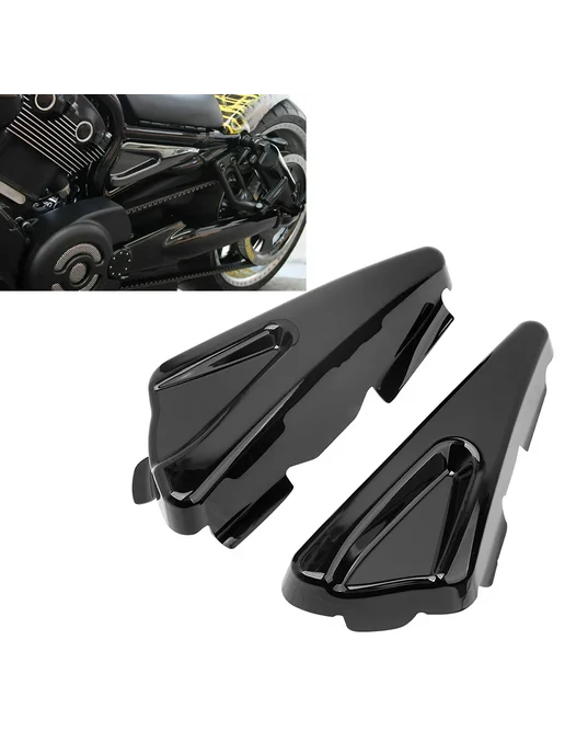 Cherk Черные Накладки На Бак Из АБС-пластика Для Мотоциклов Harley, черный