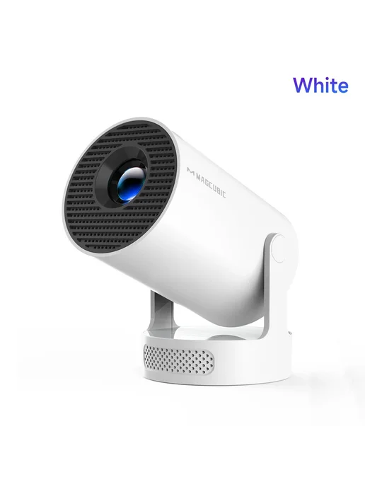 Magcubic Mini Проектор 8K WiFi 290ANSI Android 14 Серый, US, белый
