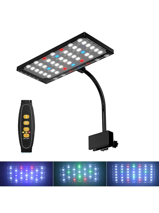 TUNFAN USB LED лампа для аквариумных растений A5 timed, вариант, фото 2