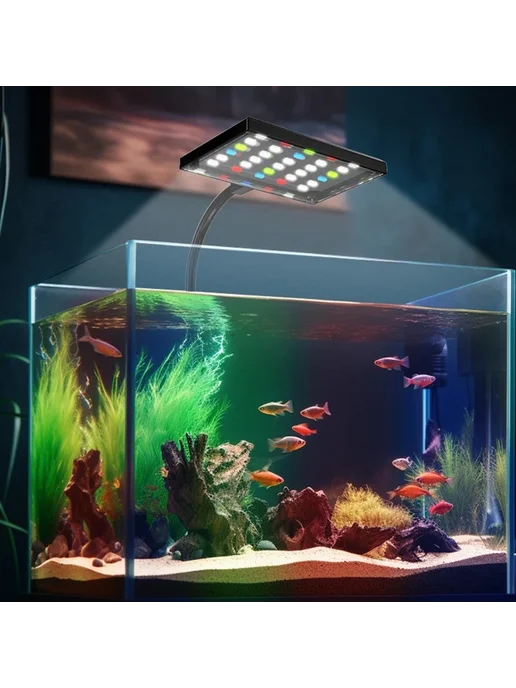 TUNFAN USB LED лампа для аквариумных растений A5 timed, вариант, фото 5