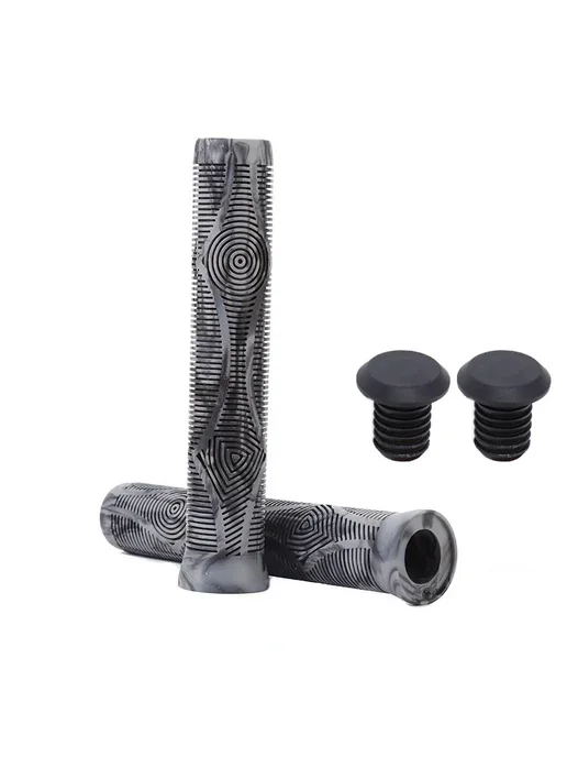 BUCKLOS Резиновые Ручки для Велосипеда 160 мм 160-GRAY, серый