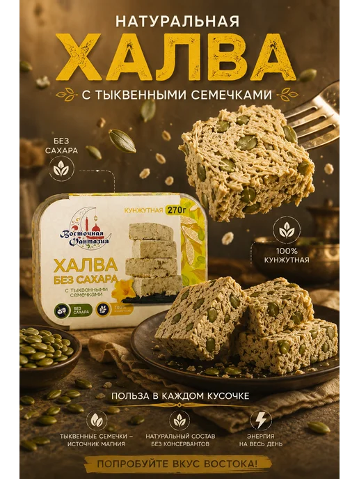 Халва узбекская Фисташковая Самаркандская 1000 г, 1 кг, фото 3