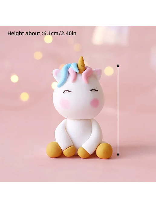 Нет бренда Единорог для торта, цвет unicorn 4, вариант