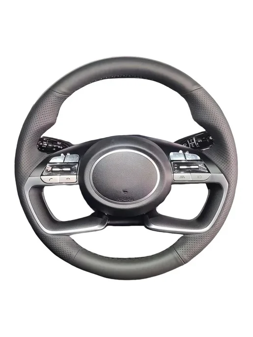 WUNHKF Чехол На Руль Hyundai AVANTE Santa Cruz Tucson CN7, I20, Из, вариант, фото 3