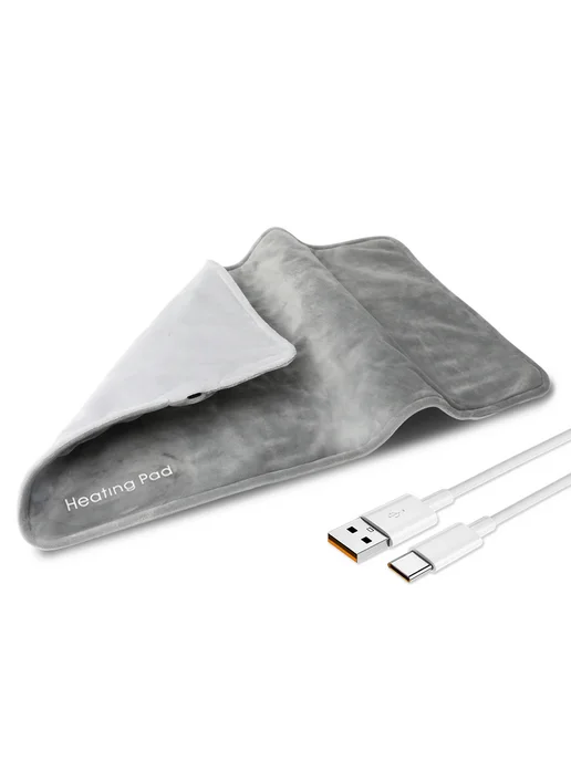 Нет бренда USB грелка 5В серая, серый, фото 2