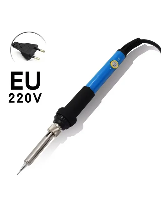 Нет бренда Паяльник электрический 60 Вт, 220V EU Plug, 60 Вт