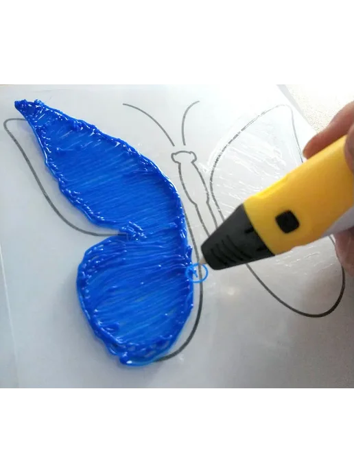 TIMOOK AACA 3D-ручка Blue pen pla 9M, синий, фото 5