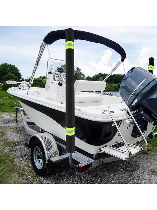2шт ОООР лодочный защитный чехол с отраж. полосой для трейле, 2 шт, фото 6