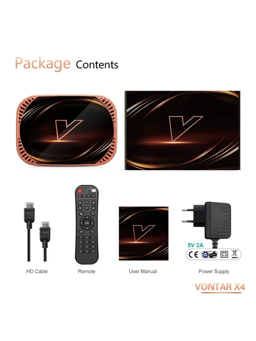vontar X4 Smart TV Box 4ГБ+128ГБ, Цвет 4G128G, 4 ГБ, 128 ГБ, фото 7