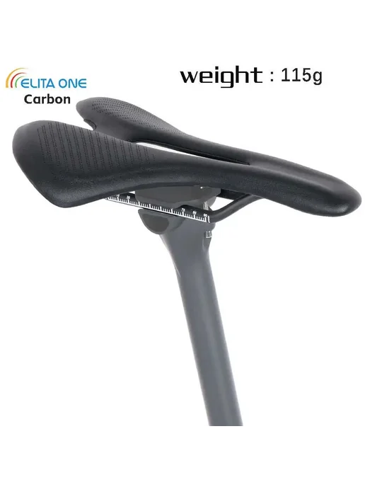 ELITA ONE Carbon Седло для горного велосипеда 270x143mm rail, черный, фото 2