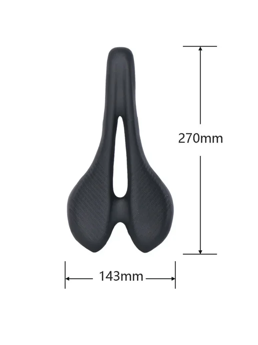 ELITA ONE Carbon Седло для горного велосипеда 270x143mm rail, черный, фото 4