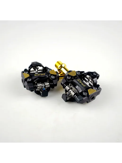 ZRACE Педали PD-M1 SPD Gold Самоблокирующиеся, 332 Г, Для Го, 332 г, фото 3