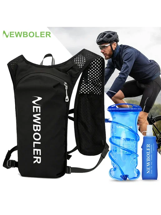 NewBoler Рюкзак для бега 5л BAG642-BLA, 5 л, фото 2