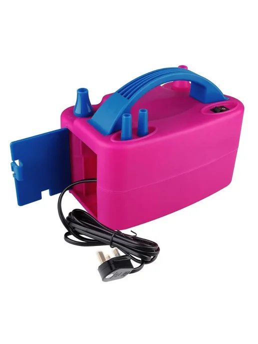 Нет бренда Розовый электрический насос для надувания шаров 220v, Plug T, розовый, фото 5