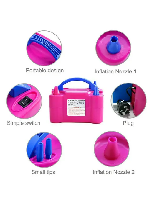 Нет бренда Электрический насос для надувания шаров 110v, вариант, фото 3