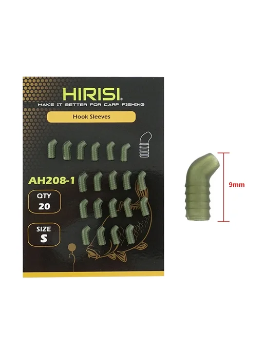 HIRISI Рукава для Крючков, 20шт, Размер S, Цвет 20pcs, 20 шт, 20 шт